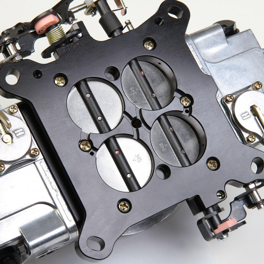 Ultra XP Carburetor 750 CFM 4150 Mechanical Secondaries Shiny with Red Billet Gasoline Holley