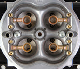 Aluminum Ultra XP Circle Track Carburetor 650 CFM 4150 Mechanical Secondaries Shiny Gasoline Holley
