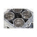 Gen 3 Ultra Dominator Carburetor Black 1050 CFM 4500 Mechanical Secondaries Idle Air Bleed Size 53.0 Shiny Gasoline Holley