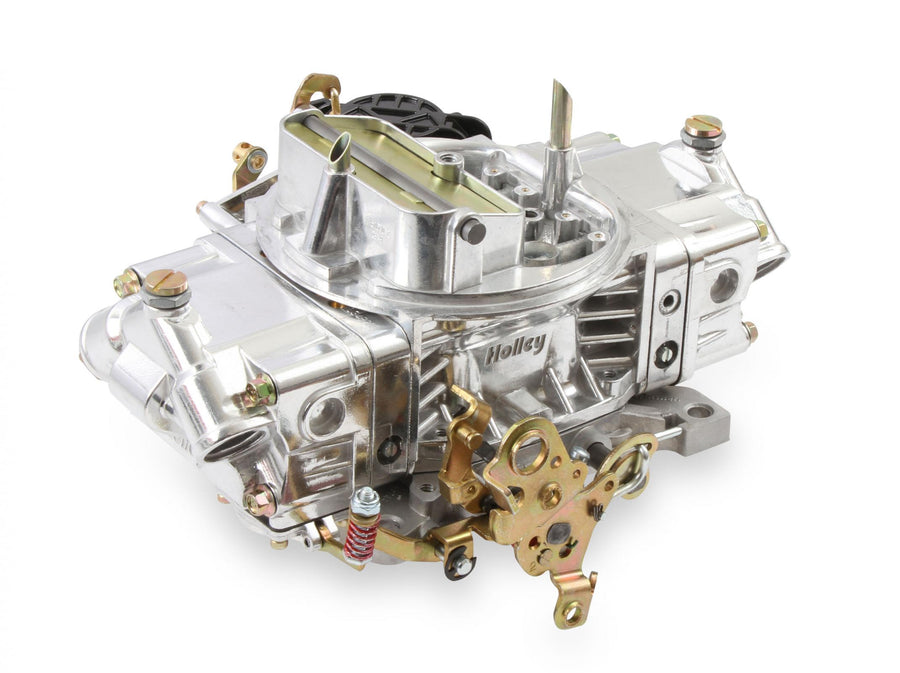 Street Avenger Carburetor 570 CFM 4150 Vacuum Secondaries Shiny Gasoline Choke Type Manual Holley