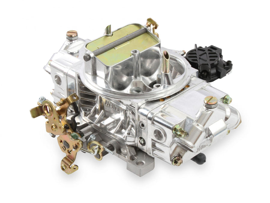 Street Avenger Carburetor 570 CFM 4150 Vacuum Secondaries Shiny Gasoline Choke Type Manual Holley