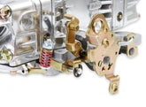 Aluminum Street HP Carburetor 650 CFM 4150 Mechanical Secondaries Shiny Gasoline Holley