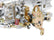 Aluminum Street HP Carburetor 650 CFM 4150 Mechanical Secondaries Shiny Gasoline Holley