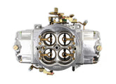 Aluminum Street HP Carburetor 650 CFM 4150 Mechanical Secondaries Shiny Gasoline Holley