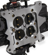 Aluminum Marine Avenger Carburetor 670 CFM 4150 Vacuum Secondaries Hard Core Gray Gasoline Holley