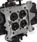 Aluminum Marine Avenger Carburetor 670 CFM 4150 Vacuum Secondaries Hard Core Gray Gasoline Holley