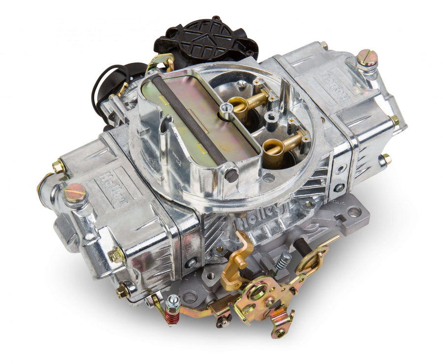 Street Avenger Aluminum Carburetor 770 CFM 4150 Vacuum Secondaries Shiny Gasoline Holley