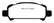 EBC 01-02 Subaru Impreza 2.0 Turbo WRX Bluestuff Rear Brake Pads