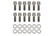 Wilwood Bolt Kit - Hat/Rotor 1/4-28x.75 12 Pt Stainless