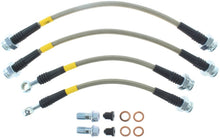 Load image into Gallery viewer, StopTech 04-06 Pontiac GTO Stainless Steel Rear Brake Lines