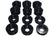 Energy Suspension 08-16 Ford F-250/F-350/F-450/F-550 Super Duty STD/Super Cab Black Body Mount Set