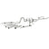 MagnaFlow Sys Cat-Back 68-72 GM A-Body Chevelle et