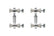 Eibach Front Anti-Roll End Link Kit 04-08 Acura TSX Base