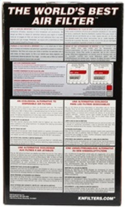 K&N Universal Air Filter | Round Tapered, 3in Flange, 8in Tall | RE-0910
