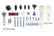 Big Shot Wet Nitrous System For 4150 4-Barrel Carburetor Fits Holley 4150 And Carter Afb (Late) 190-300 Hp Includes Black 10 Lb Bottle NOS