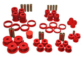 Energy Suspension 84-01 Jeep Cherokee/Wagoneer/Comanche Red Hyper-Flex Master Bushing Set