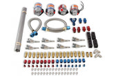 Custom Nitrous Plumbing Kit Pro Fogger Custom Nitrous Plumbing Kit Includes Soft Plume Nozzles Pro Race Nitrous & Cheater Fuel Solenoids NOS