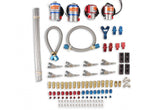 Custom Nitrous Plumbing Kit Pro Fogger Custom Nitrous Plumbing Kit Includes Soft Plume Nozzles Pro Race Nitrous & Cheater Fuel Solenoids NOS