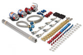 Custom Nitrous Plumbing Kit Pro Fogger Custom Nitrous Plumbing Kit Includes Soft Plume Nozzles Pro Race Nitrous & Cheater Fuel Solenoids NOS
