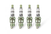 HP Copper Spark Plug Shorty 14MM Thread .460 In Reach Tapered Seat Non-Resistor 4 Pack ACCEL