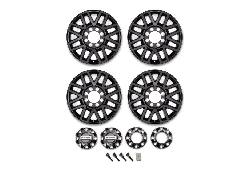 Ford Racing 05-22 F-Super Duty 20in x 8in Wheel Package w/TPMS Kit - Black