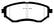 EBC 16-21 Subaru WRX 2.0T (Excl 2022+ Models) Redstuff Front Brake Pads