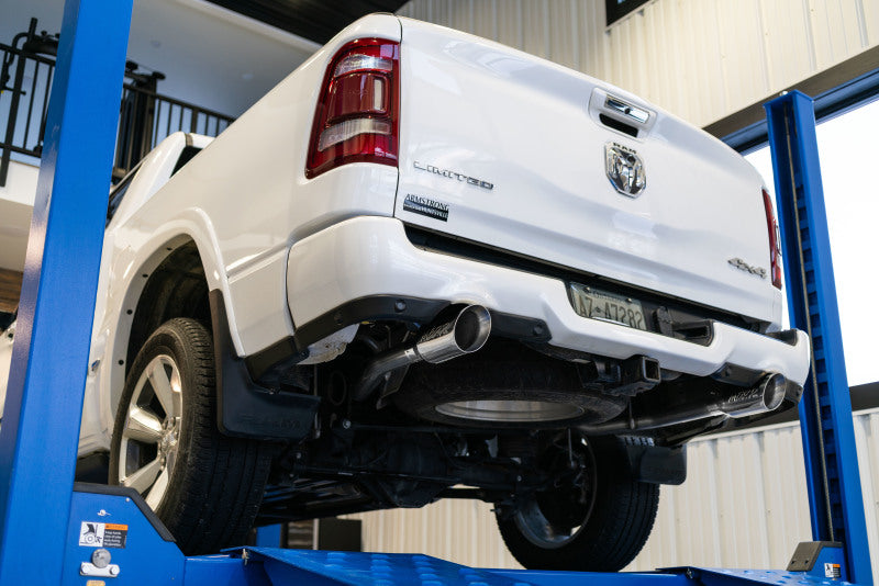 MBRP 2019 Ram 1500 5.7L (Crew Cab/Quad Cab ONLY) 2.5in Cat Back Dual Split Rear w/ 4.5in Tip - AL