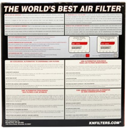 K&N Drop-In Air Filter | 1968-1997 Chevrolet & GMC & more | E-1500