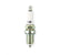 HP Copper Spark Plug Shorty 14MM Thread, .750 In Reach Heat Range 6 Gasket (Flat) Seat 4-Pack ACCEL