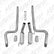 MBRP 05-09 Ford Mustang GT 4.6L Dual Split Rear Race Version AL/ 3in Cat Back Exhaust System