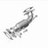 BRE Exhaust 11-15 Kia Optima Front Pipe Kit