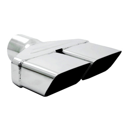 MBRP Universal Tip 8inx 2.375in ID Rectangle 2.5in O.D. inlet 8.25in length T304 | T5118