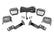 LED Light Kit | Ditch Mount |  3" OSRAM | Wide | Toyota Tacoma 2WD/4WD (05-15)