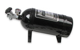 Powershot Wet Basic Nitrous Kit Without Injector Plate Black Fits Holley 4150 And Carter Afb (Late) Injector Plate Not Included Includes Black 10 Lb Bottle NOS