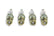 Hp Copper Spark Plug 14MM Thread .708 In Reach Tapered Seat 4 Pack ACCEL