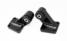 Load image into Gallery viewer, Torque Solution 03-06 Mitsubishi EVO VII-IX Billet Rear Differential Mounts - Black