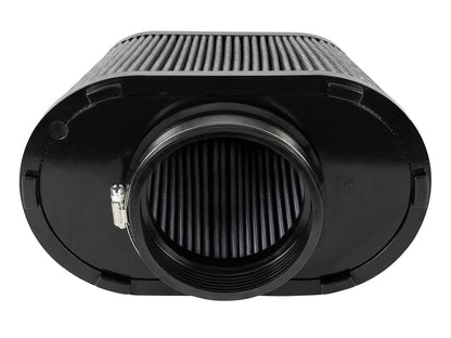 aFe Power Magnum FLOW Pro DRY S Universal Air Filter F-5in / B-(8.5 x 4) MT2 / T-(7.5) / H-9in | 21-90108