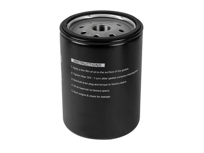 aFe Power ProGuard D2 Oil Filter for 01-17 GM Diesel Trucks V8-6.6L (4 Pack) | 44-LF001-MB