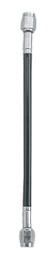 Fragola -3AN Ext Black Covered Assembly Straight x Straight 14in