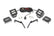 LED Light Kit | Ditch Mount | 2" Black Pair | Flood | Chevy 1500 & Chevy/GMC 2500HD/3500HD (07-14)