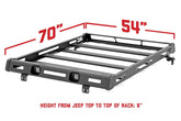 Roof Rack | Jeep Wrangler JL (18-26)/Wrangler Unlimited (18-26) 4WD