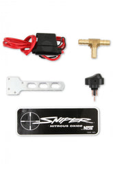 Sniper Wet Nitrous Plate Kit Quadrajet Adjustable From 100-150 Horsepower Includes 10 Lb Sniper Orange Bottle Spreadbore Plate And Installation Items NOS
