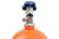 Sniper Wet Nitrous Plate Kit Quadrajet Adjustable From 100-150 Horsepower Includes 10 Lb Sniper Orange Bottle Spreadbore Plate And Installation Items NOS