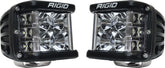 Rigid Industries D-SS - Flood - Set of 2 - Black Housing