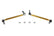Whiteline 05-10 Chevy Cobalt/6/09+ Cruze/06-11 HHR Front Sway Bar - Link Assembly H/D Adj Steel Ball