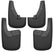 Husky Liners 09-17 Dodge Ram 1500/2500 Both w/ OE Fender Flares Front and Rear Mud Guards - Black