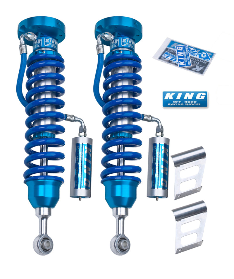 King Shocks 2007+ Toyota Tundra 2.5 Dia Front Coilover w/Remote Reservoir (Pair)