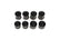 BMR 97-04 Chevrolet Corvette C5 / 05-13 C6 Rear Upper & Lower Control Arms Bearing Kit - Black