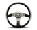 Momo Tuner Steering Wheel 350 mm - Black Leather/Red Stitch/Black Spokes