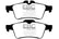 EBC 08-10 Chevrolet Cobalt 2.0 Turbo (SS) Greenstuff Rear Brake Pads